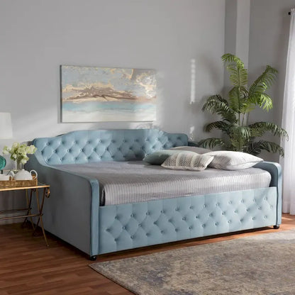 Silver Orchid Raag Transitional Contemporary Daybed