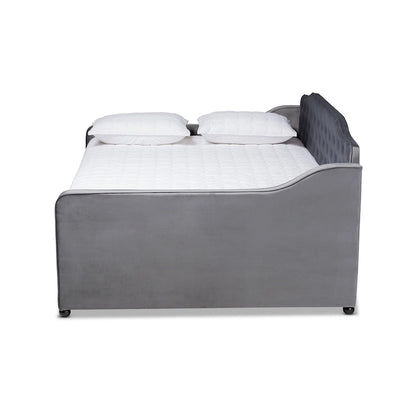 Silver Orchid Raag Transitional Contemporary Daybed