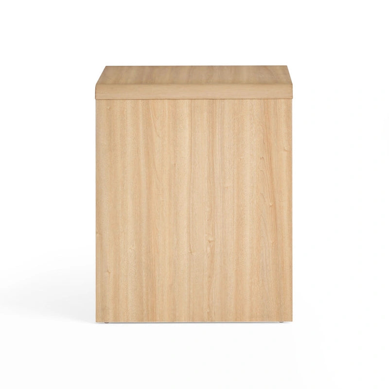 Brookside Reyna Modern Wood End Table with Rounded Corners