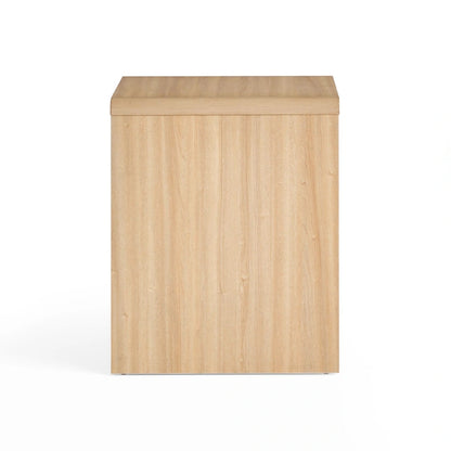 Brookside Reyna Modern Wood End Table with Rounded Corners