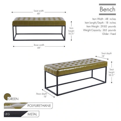 Porthos Home Marlena Side Bench