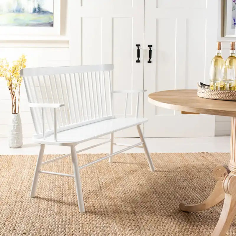 SAFAVIEH Gracija Spindleback Settee - 48 x 22.4 x 36 - 48W x 22D x 36H