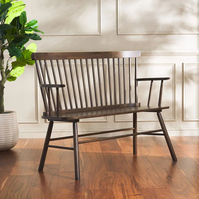 SAFAVIEH Gracija Spindleback Settee - 48 x 22.4 x 36 - 48W x 22D x 36H