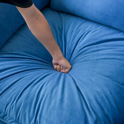 U Shape Couch Sectional for Living Room, Convertible Sectional Sofa, Modular Sectional Couch with Ottomans for Living Room