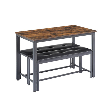 Dining Counter Table Set for Kitchen