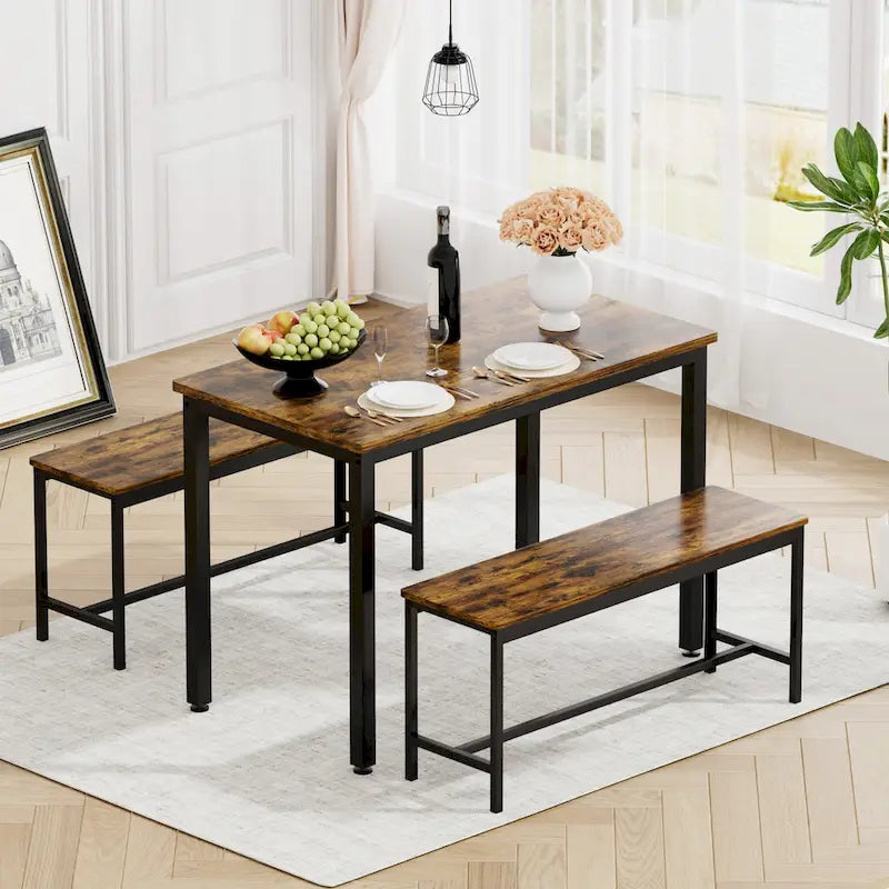 Dining Counter Table Set for Kitchen