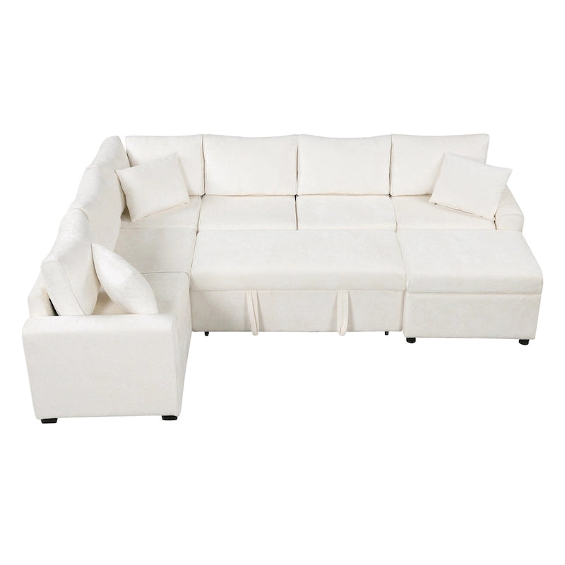 Sectional Sofa Pull-out Sofa Bed Sleeper
