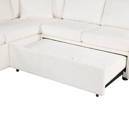 Sectional Sofa Pull-out Sofa Bed Sleeper