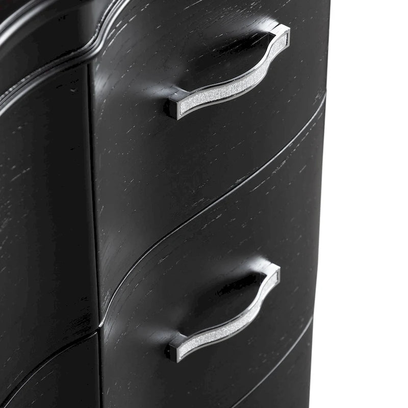 Furniture of America Seabliss Glam Solid Wood 9-Drawer Double Dresser